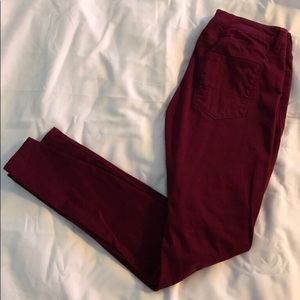 Arizona burgundy pants